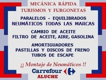 Montaje de Neumáticos Carrefour ALUCHE